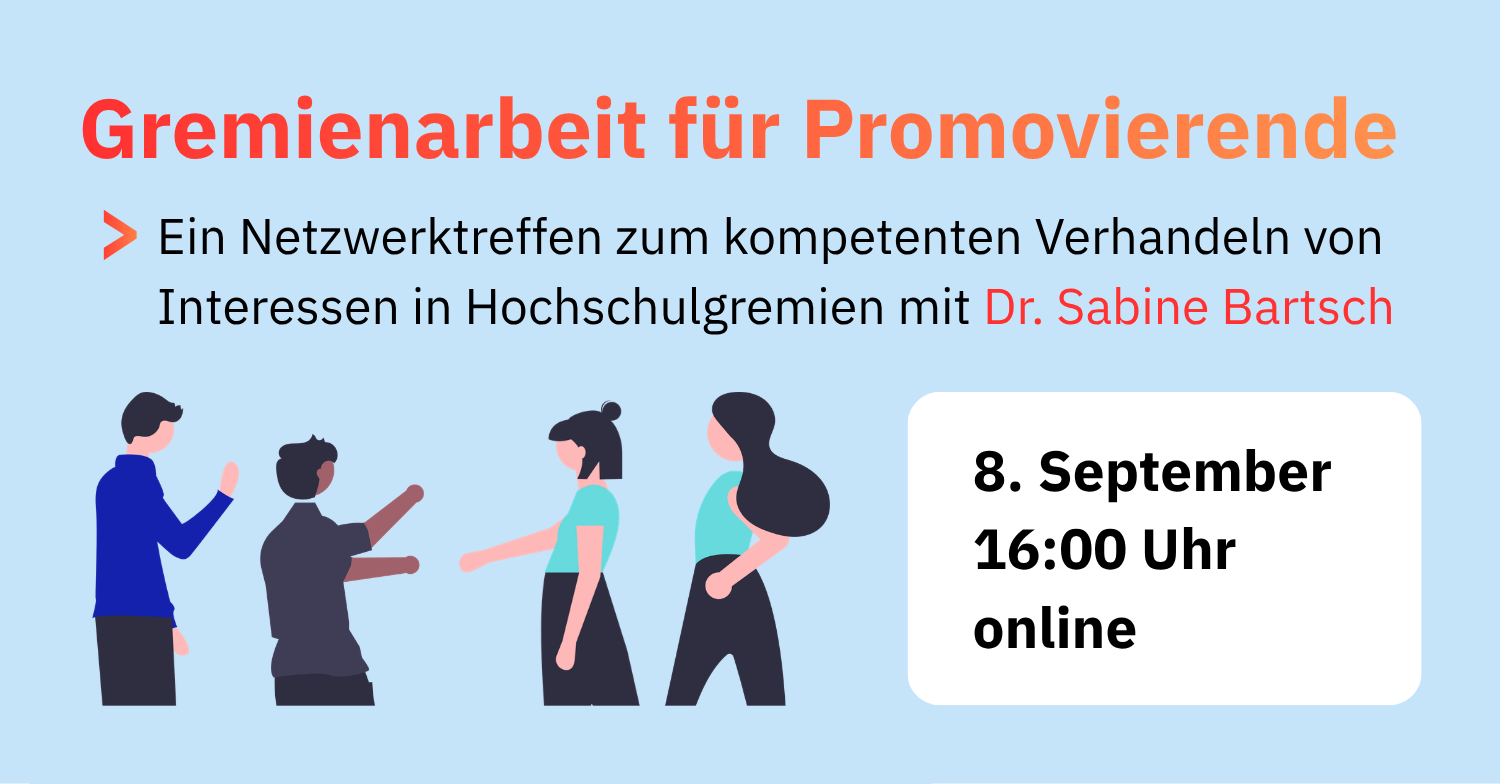 Gremienarbeit für Promovierende