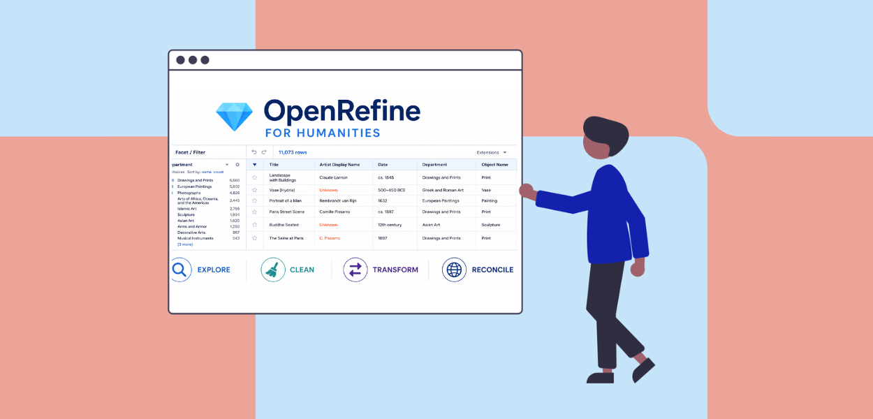 Neue Data Carpentries Lektion „OpenRefine for the Humanities“ veröffentlicht