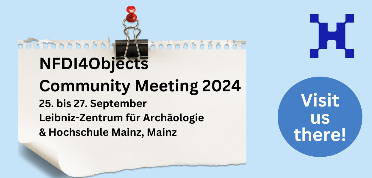 HERMES Postersession auf dem NFDI4Objects Community Meeting