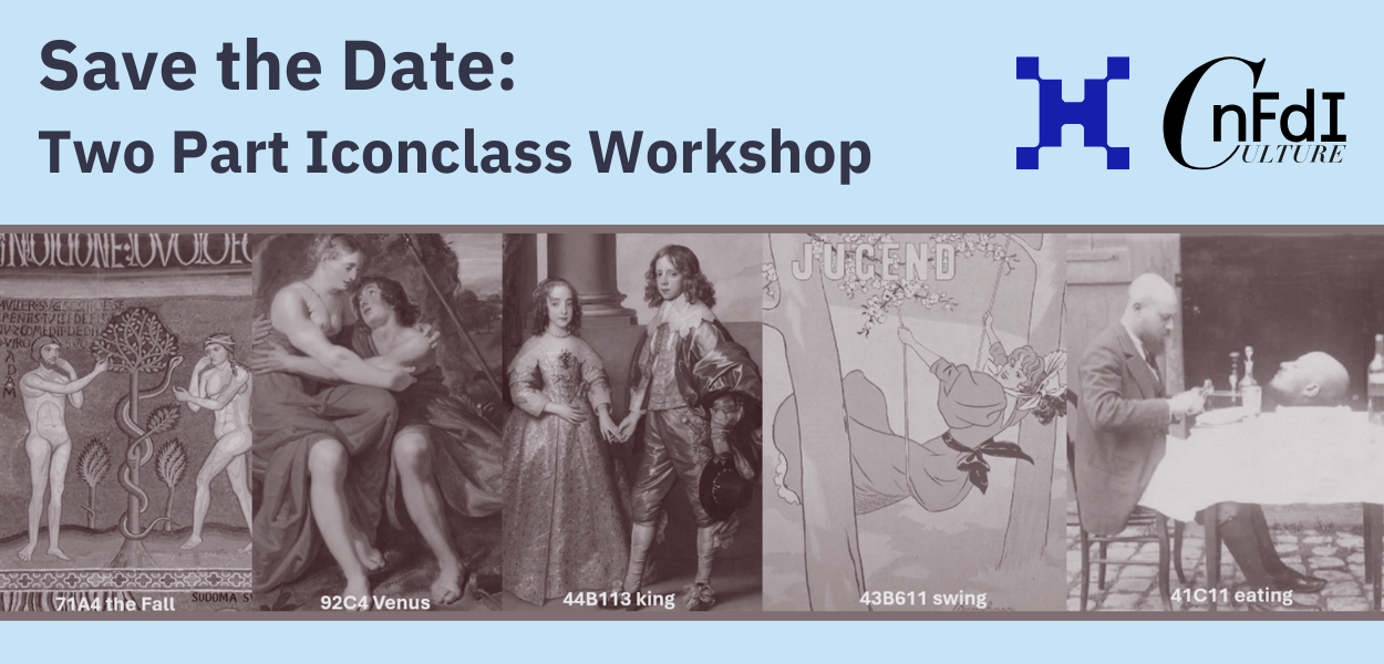 Save the Date: Two Part Iconclass Workshop